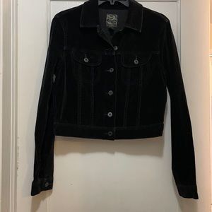 Lucky brand stretch  velvet jacket